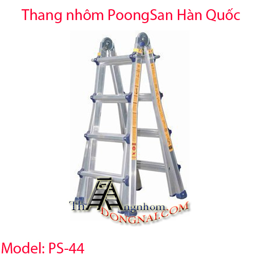  Thang Nhôm Gấp Trượt PoongSan PS-44