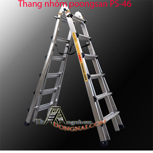  Thang Nhôm Gấp Trượt PoongSan PS-46
