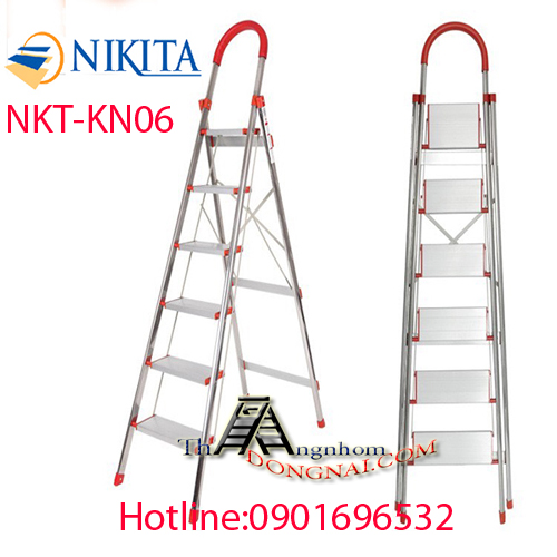  Thang Ghế Inox Nikita 6 bậc KN-06